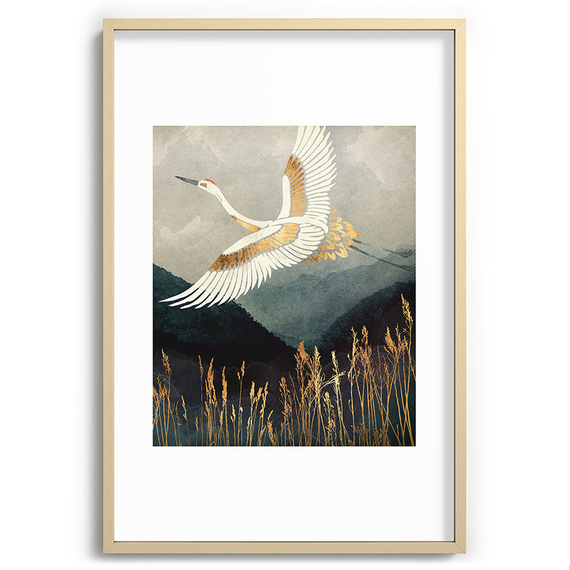 Elegant Flight Framed Art Print Gallery Image 102