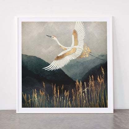 Elegant Flight Framed Art Print Gallery Image 43