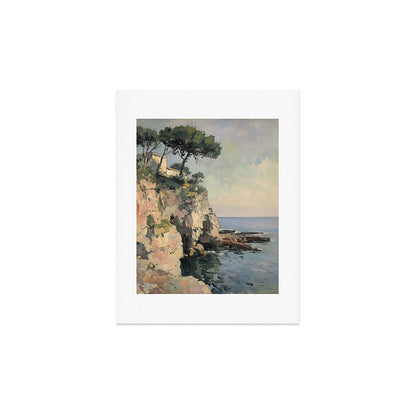 Cliff Impressionist Painting Art Print Gallery Image 3