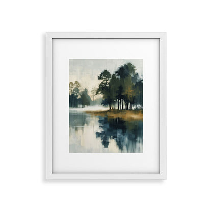 Country Lake II Framed Art Print Gallery Image 22