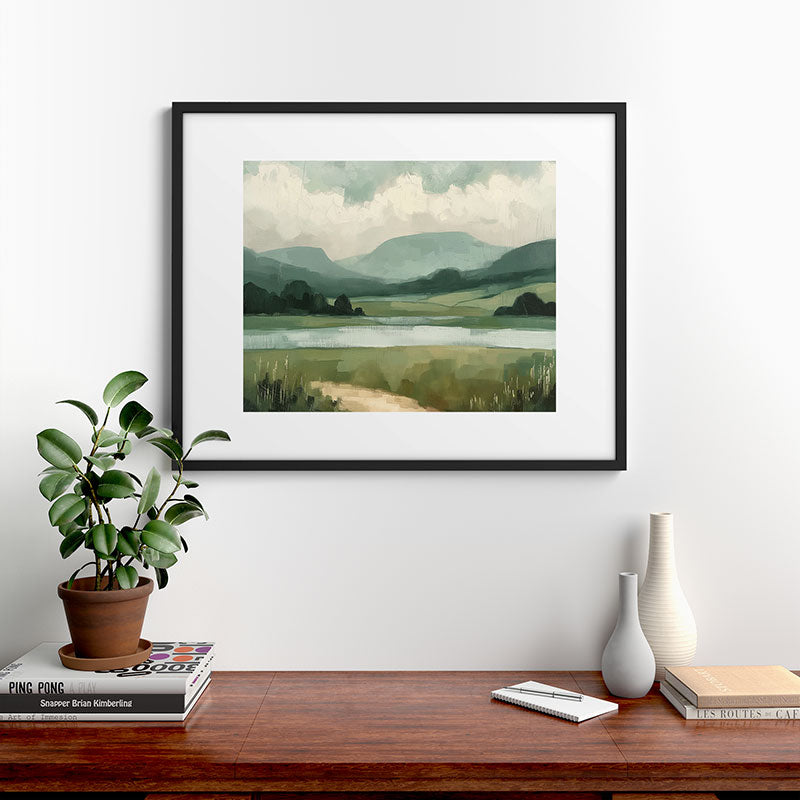 Country River Framed Art Print Gallery Image 7