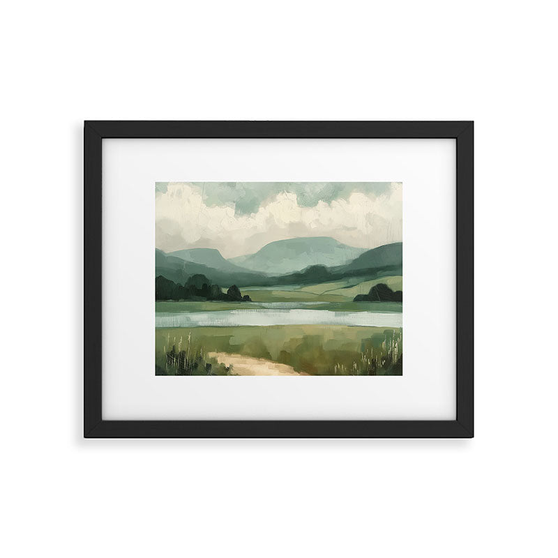 Country River Framed Art Print Gallery Image 1