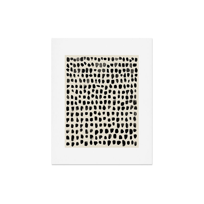 Dots (Beige) Art Print Gallery Image 3