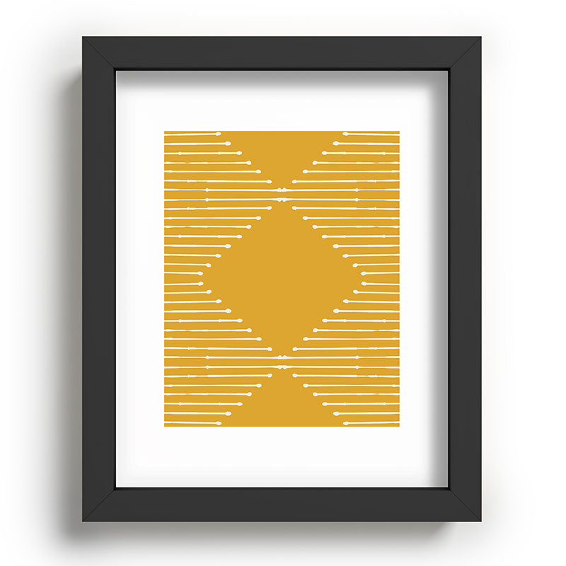 Geo (Yellow) Framed Art Print Gallery Image 33