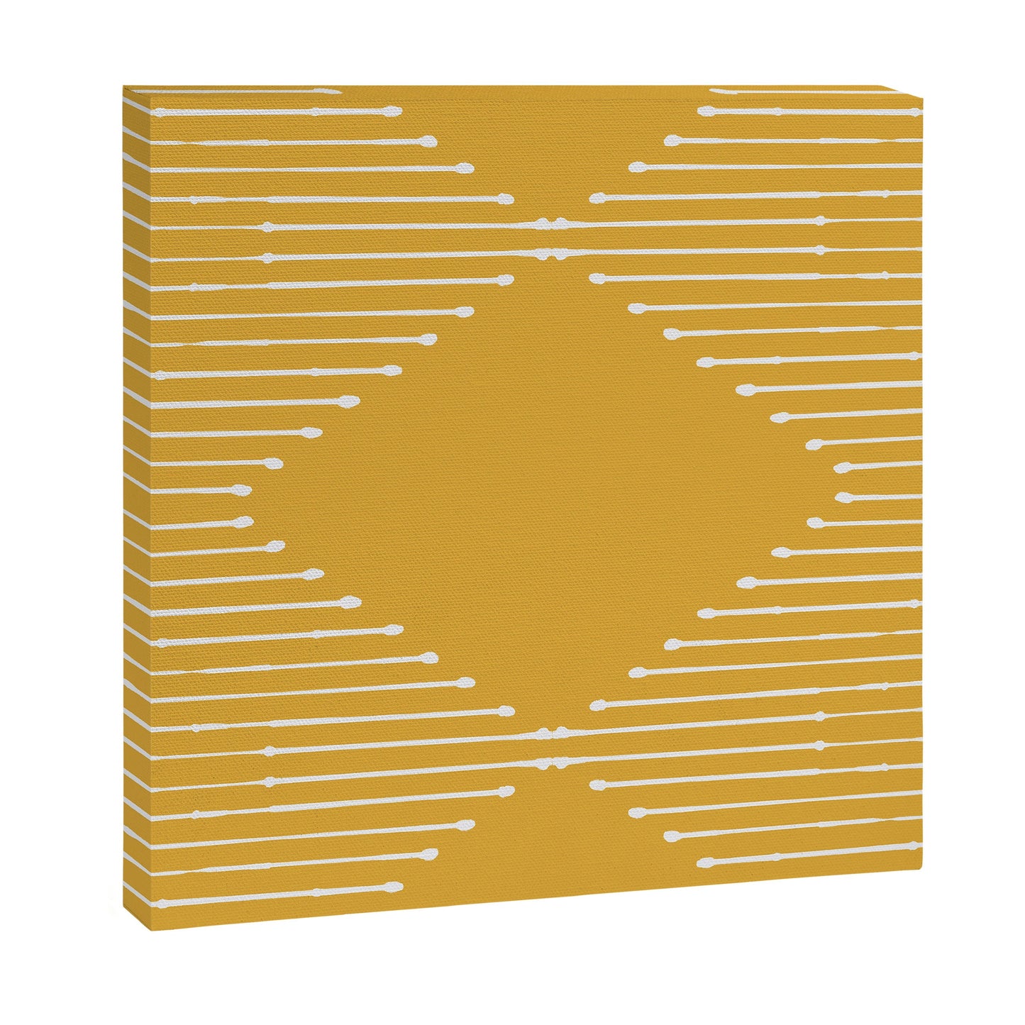 Geo (Yellow) Canvas Print Gallery Image 3