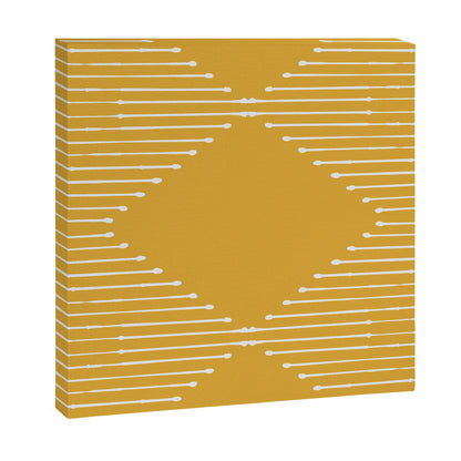 Geo (Yellow) Canvas Print Gallery Image 1