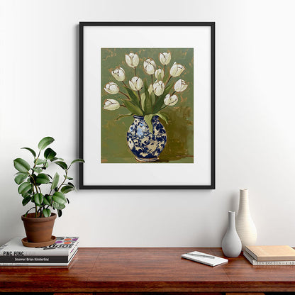 Tulips Framed Art Print Gallery Image 7
