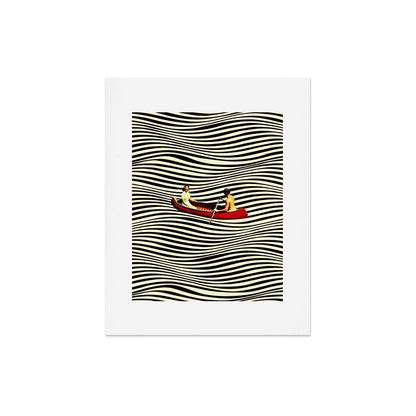Illusionary Boat Ride Art Print Gallery Image 7