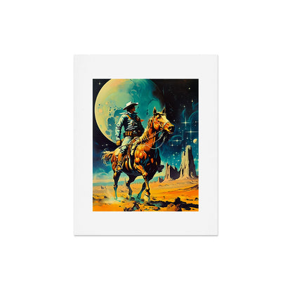 The Space Cowboy Art Print Gallery Image 4