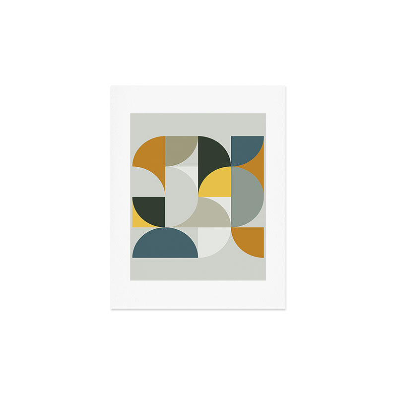 Mid Century Geometric 13 Art Print Gallery Image 3
