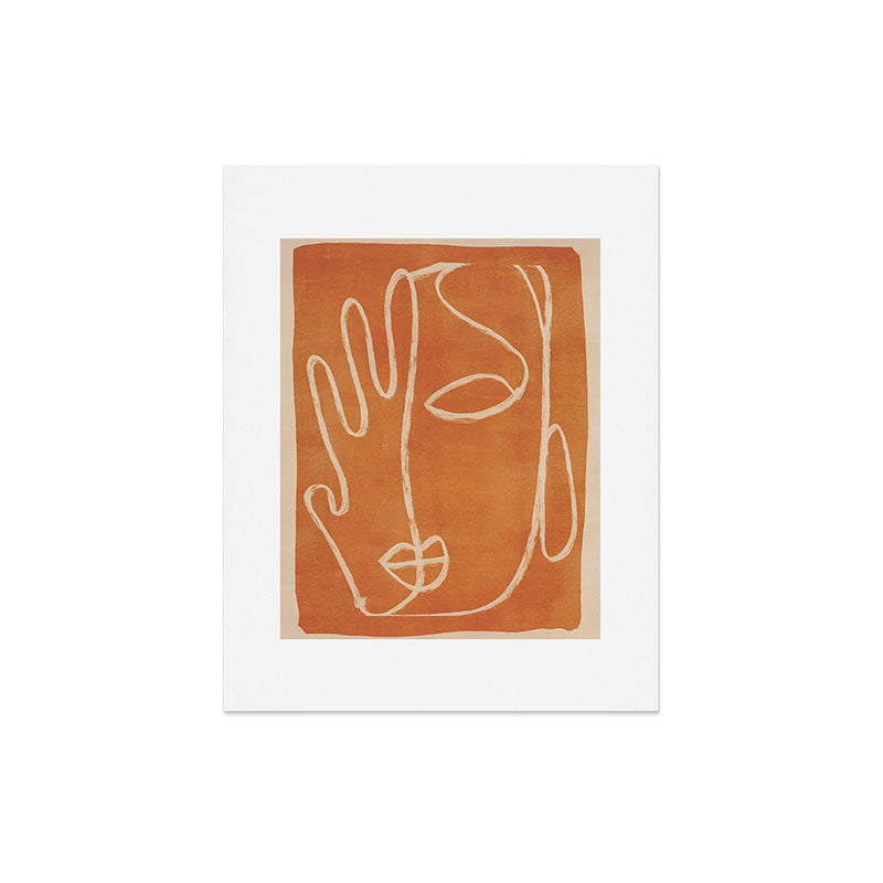 Abstract Face 25 Art Print Gallery Image 4