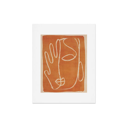 Abstract Face 25 Art Print Gallery Image 4