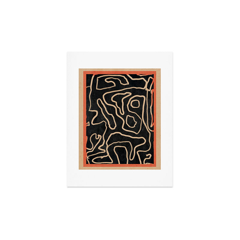 Abstract line art 159 Art Print Gallery Image 3