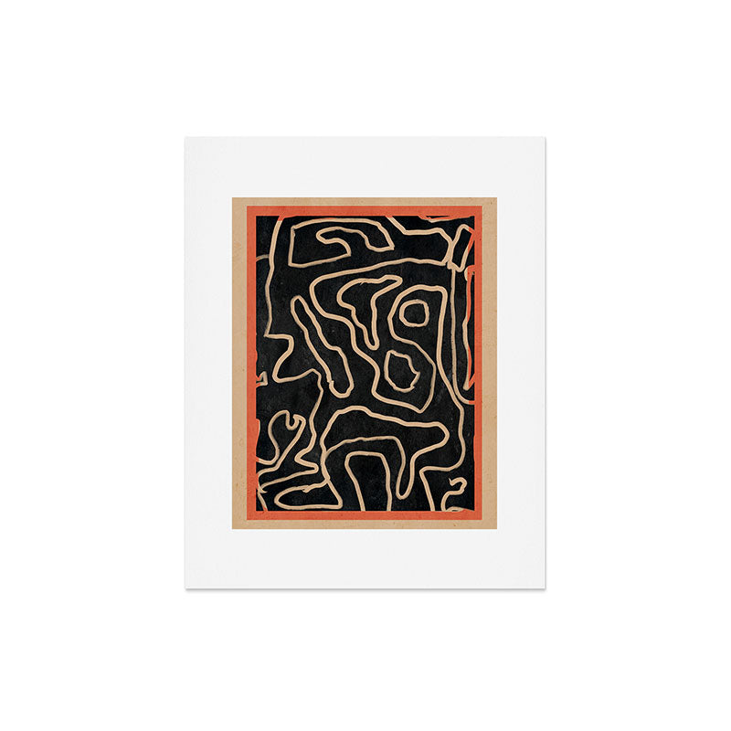 Abstract line art 159 Art Print Gallery Image 5