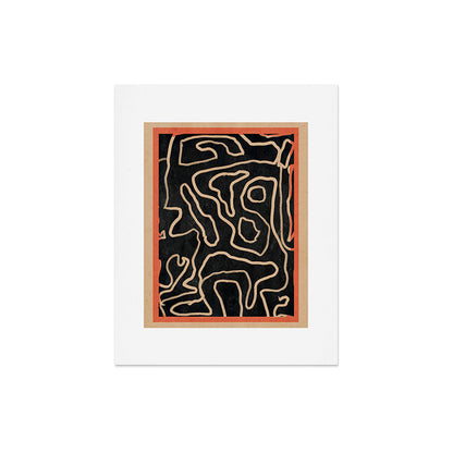 Abstract line art 159 Art Print Gallery Image 5