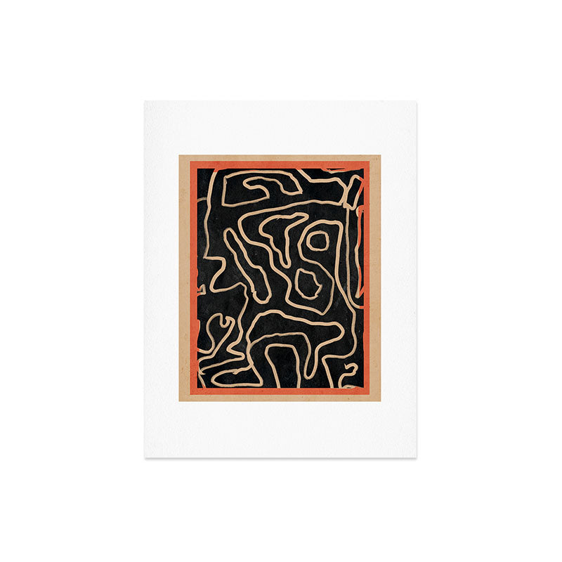 Abstract line art 159 Art Print Gallery Image 6