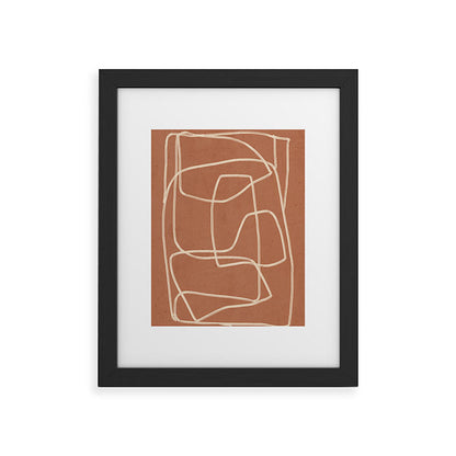 Abstract line art 22 Framed Art Print Gallery Image 33