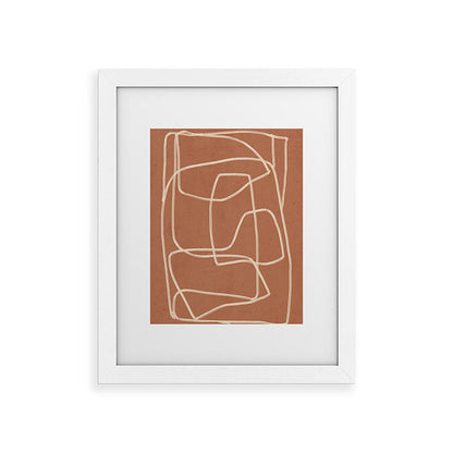 Abstract line art 22 Framed Art Print Gallery Image 51
