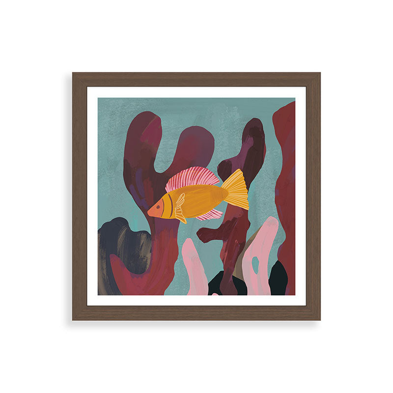 Coral and Fish Framed Art Print Gallery Image 17