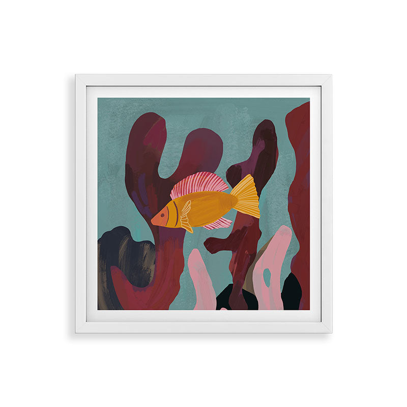 Coral and Fish Framed Art Print Gallery Image 11