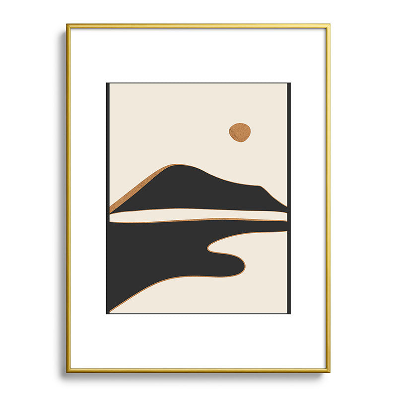 Minimalist Abstract Landscape 2 Framed Art Print Gallery Image 125