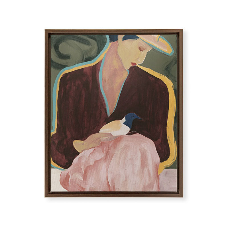 The Gentle Keeper Framed Canvas Print Gallery Image 8