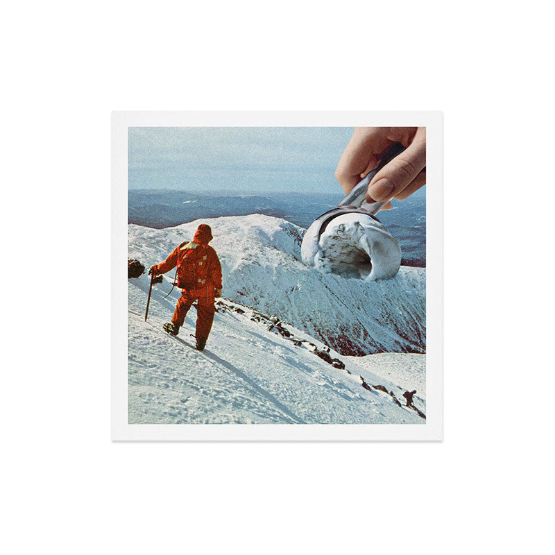 Ice Cream Mountain - Cookies and Cream Art Print Gallery Image 2