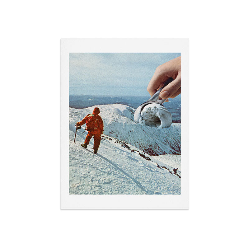 Ice Cream Mountain II - Cookies & Cream Art Print Gallery Image 7