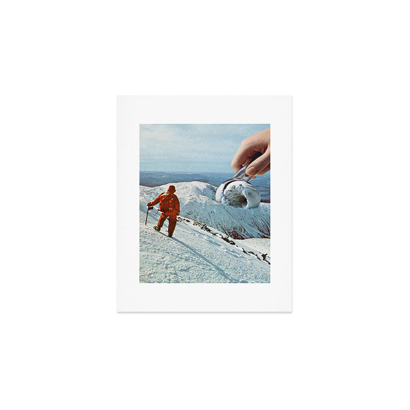 Ice Cream Mountain II - Cookies & Cream Art Print Gallery Image 1