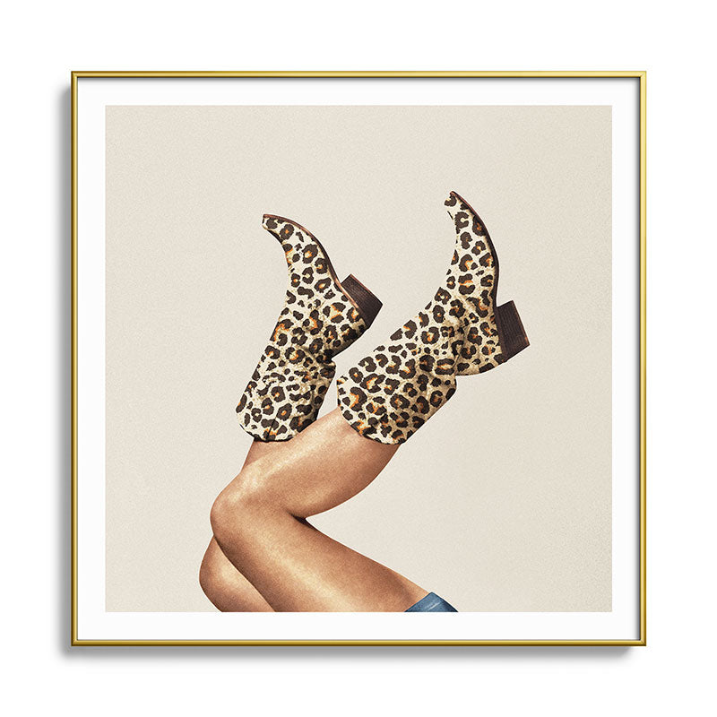 These Boots - Leopard Print Framed Art Print Gallery Image 37