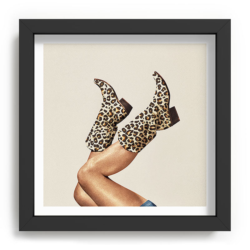 These Boots - Leopard Print Framed Art Print Gallery Image 25