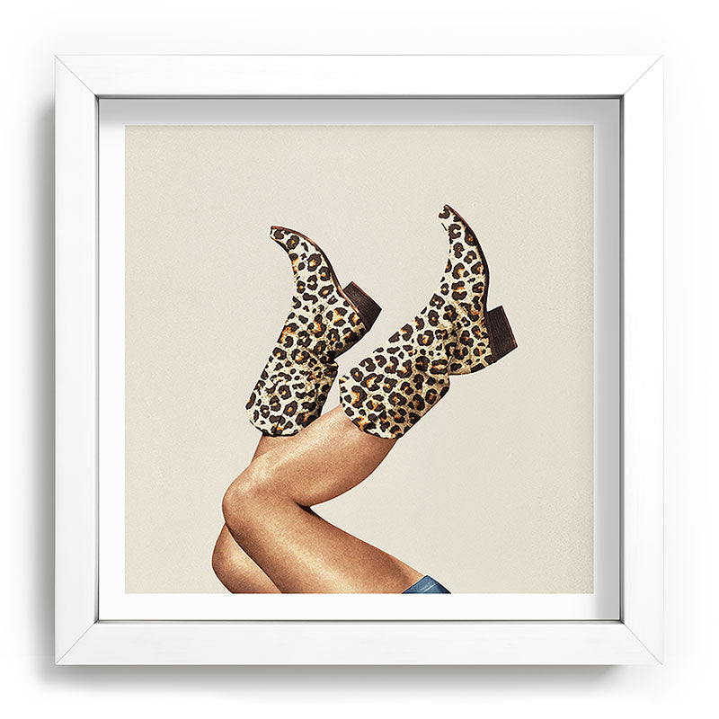 These Boots - Leopard Print Framed Art Print Gallery Image 31