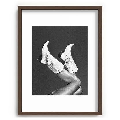 These Boots - Noir II F / Black & White Framed Art Print Gallery Image 66