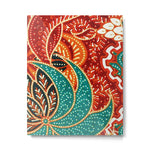 Vintage Indonesian Batik Print Metal Print Gallery Image 1