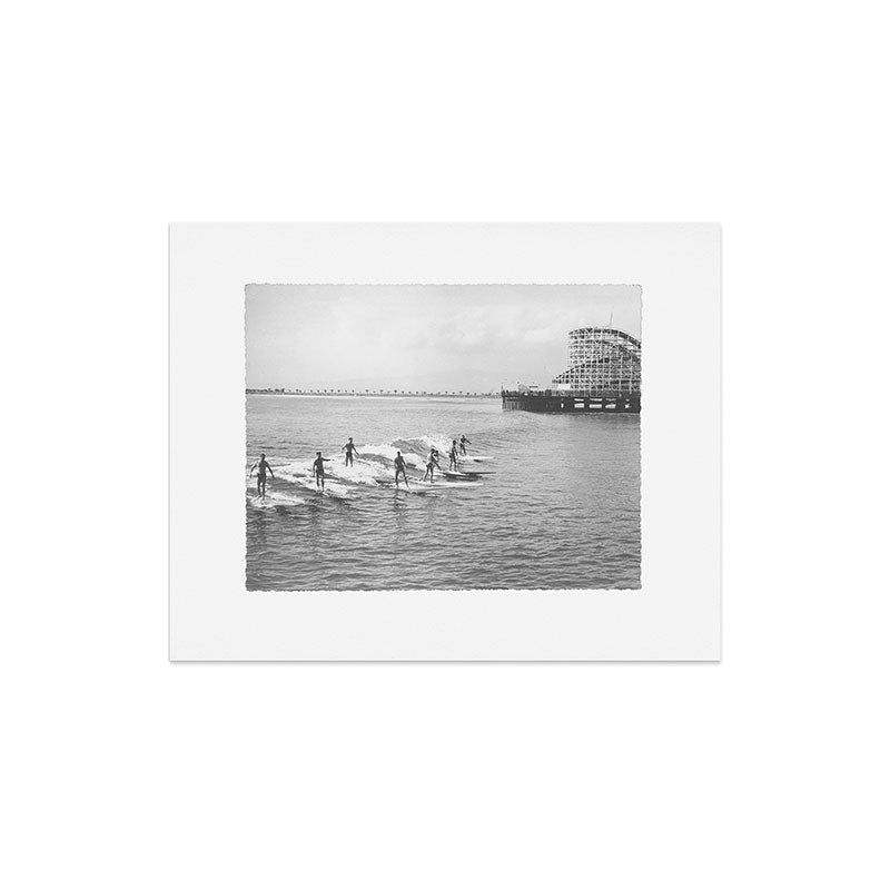 Long Beach Surfers 1930s Art Print Gallery Image 4