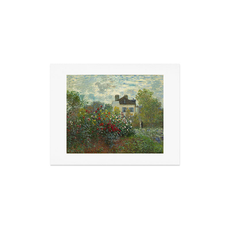 Claude Monet The Artist's Garden in Argenteuil, 1873 Art Print Gallery Image 3